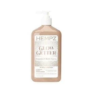 Hempz Glow Getter Moisturizing Body Lotion with Shimmer - 17 Fl Oz