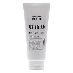 UNO WHIP WASH Black Facial Cleanser For Men 4.5 oz