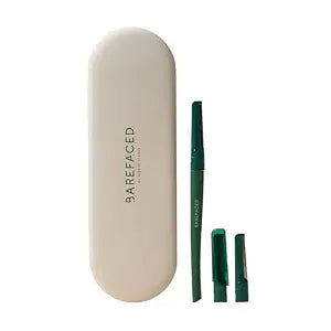 Barefaced Facial Razor ��� Stainless Steel Dermaplaning Tool for Women ��� Facial Shaving Tool Removes Peach Fuzz & Dead Skin, Improves Skincare Absorption, Brightens Skin & Smooths Makeup Application