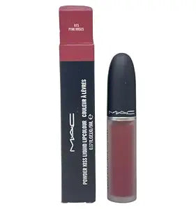 MC Cosmetics Powder Kiss Liquid Lipcolour - 973 Pink Roses (0.17 fl oz