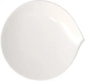 Villeroy & Boch Flow Dinner Plate, 11 x 10.5 in, Premium Porcelain, White