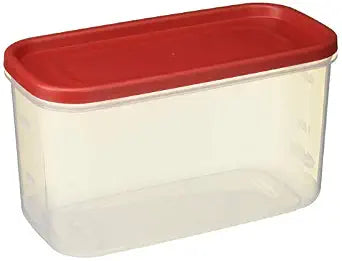 Rubbermaid 071691688044 10-Cup Dry Food Container (Set of 2), 2 Pack Everyday, Clear
