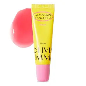 OLIVIAUMMA Guava Glass Skin Tanghulu Liptox, Plumps & Shines Dry Lips, 10ml