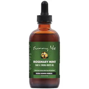 Sunny Isle Rosemary Mint Hair & Strong Roots Oil 4oz