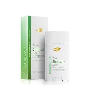 Dove Clinical + Care Cool Essentials Antiperspirant Stick, 2.6 oz