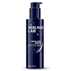 Men's Anti-Aging Night Face Cream - Retinol & Hyaluronic Acid Daily Moisturizer, Collagen Boosting Lotion to Firm Sagging Neck & Jowls, Reduces Deep Wrinkles