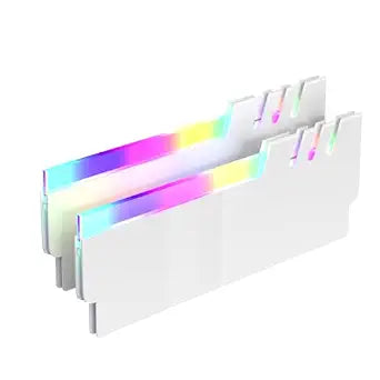 2 Pack ARGB RAM Heatsink, RAM Cooler Vest, 5V 3PIN RGB RAM Heatsink White