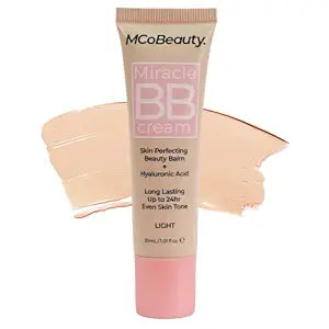 MCoBeauty Miracle BB Cream Skin Tint Foundation & Primer - Light
