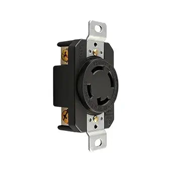 30 Amp 250V 3 Phase Flush Mounting Locking Receptacle for Leviton 2720