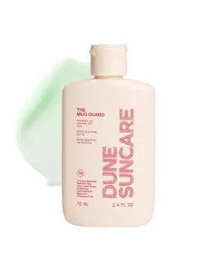 DUNE Mug Guard SPF 30 Face Sunscreen Gel, Fragrance Free, 2.4 Fl Oz