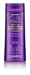 GIOVANNI Curl Habit Curl Defining Leave-In Conditioning & Styling Elixir