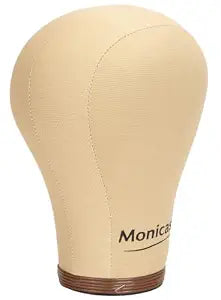22inch Cork Canvas Block Head Mannequin Head Wig Display Styling Head