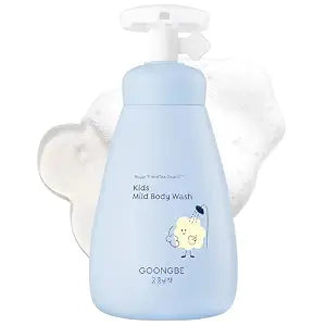 GOONGBE Kids Body Wash ��� Korean Tear-Free Foaming Low-pH Cleanser, 10.1 oz