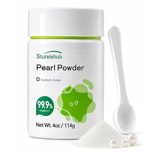 Pearl Powder Organic, 4oz, for DIY Masks and Beauty Care