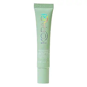 Kopari Niacinamide & Caffeine Eye Bright Cream, Fade Dark Circles & Reduce Puffiness, Tightens & Smooths Appearance of Wrinkles, 0.5 oz