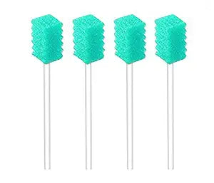50 Pack Disposable Oral Swabs, Sterile Dental Sponge Swab sticks