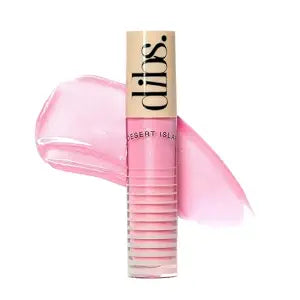 DIBS beauty Go To Glossy Balm Lip Gloss Topper, 0.20 Ounce (Italian Soda)
