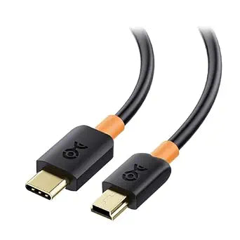 Cable Matters Mini USB to USB C Cable, 6.6ft, Black