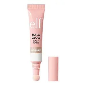 e.l.f. Halo Glow Highlight Beauty Wand, Liquid Highlighter Wand For Luminous, Glowing Skin, Buildable Formula, Vegan & Cruelty-free, IRL Angel