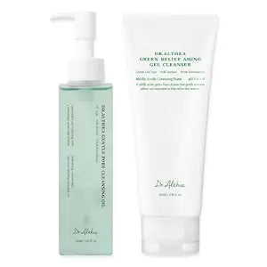 Dr.Althea Double Cleansing Duo, Korean Vegan Skin Care Set