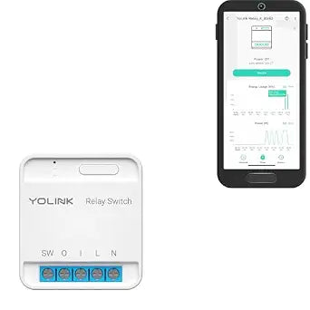 YoLink Smart Relay Switch, 15A, Energy Monitoring, YS5716
