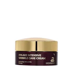 Deoproce SYN-AKE Intensive Wrinkle Care Cream 100g ��� Brightening & Smoothing Facial Moisturizer with Peptide, Niacinamide & Adenosine ��� Hydrating Korean Skin Care ��� Made in Korea