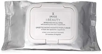 IMAGE Skincare I BEAUTY Refreshing Facial Cleansing Wipes, 30 Count