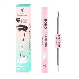 SY-SHUYING Black Lash Bond and Seal Mascara for Long Lasting Waterproof Non Irritating Eyelash Extensions