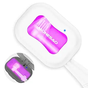 MONESAO Toothbrush Sanitizer Case, Portable Mini Toothbrush Covers