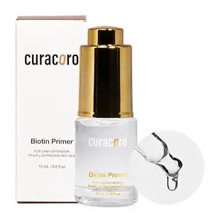Curacoro Biotin Lash Primer for Lash Extensions 15ml