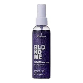 BlondMe Bond Repair Purple Spray Conditioner for Blonde Hair | Neutralize Yellow & Brassy Tones | Strengthen, Repair, & Prevent Breakage | For Moisturized, Healthy-Looking Cool-Toned Blondes