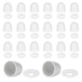 20Packs Universal Toilet Bolt Caps