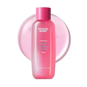 EQQUALBERRY NAD+ Peptide Boosting Toner ��� NAD+ 5% & 13 Peptides Anti-Aging Korean Skincare Hydrating Face Toner | Firming & Lifting Pink NAD Toner for Sagging Skin (5.07 fl.oz / 150ml)
