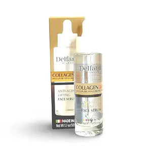 Delfanti Milano • COLLAGEN 24K with pure HYALURONIC Acid • Anti-Aging Lifting Face Serum • Made in Italy • 1.7 oz