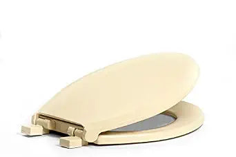 Centoco Round Toilet Seat, Lift & Clean, Slow Close, 700SCLC-106, USA, Bone