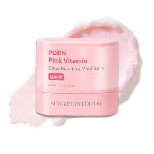 SUNGBOON EDITOR Pink PDRN & Volufiline Multi Balm, All-in-One Balm, 0.35 Oz
