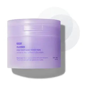 FRANKLY Pore Closer Toner Pads l Korean Pore Minimizer Pore Pads, 70 Count