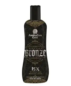 Australian Gold Sinfully Bronze 15x Dark Bronzer with Tyrosine 8.5oz