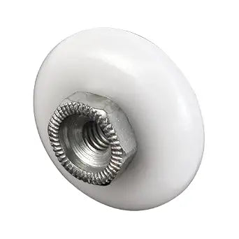 Prime-Line M 6151 Nylon Roller for Sliding Shower Doors, 3/4 In., 4 Pack
