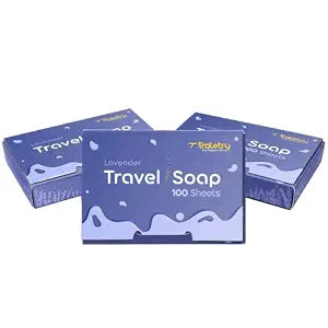 Soap Sheets for Traveling, Lavender, 300 Sheets