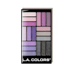 L.A. COLORS 18 Color Eyeshadow Palette, Strange Love CES749