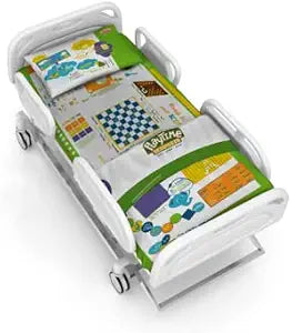 playtime edventures - Game Therapy Bed Sheets | Hospital Linen |3 Piece Set Twin XL | Unisex |Microfiber