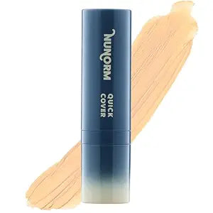 NuNorm MEN's Quick Cover Stick, Buildable Foundation & Concealer, Sand