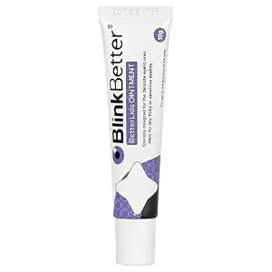 BlinkBetter BetterLids Eyelid Ointment for Dry, Itchy & Sensitive Eyelids ��� Deep-Moisturising Oat Complex with Shea Butter & Panthenol to Hydrate, Nourish & Soothe Delicate Eyelid Skin ��� 0.34 oz