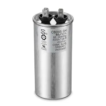 OEM 1499-576 14995761 1499-5761 Run Capacitor Replacement for Coleman RV Air Conditioner 60+5 uf MFD 370/440VAC 50/60Hz 10000AFC/Heavy-Duty 440 Volt Rating