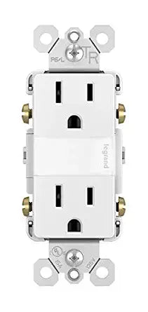 Legrand radiant Adjustable LED Night Light Outlet, Nightlight Electrical Outlets, Tamper Resistant, Safe for Kids, White, NTL885TRWCC6