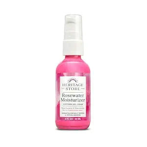 HERITAGE STORE Rosewater Face Moisturizer, 2 fl oz