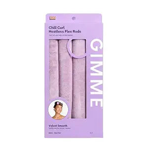 Gimme Beauty Chill Curl Heatless Flex Rods, Thick Hair, 4 Ct