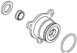 KOHLER 1045770 Plumbing Fixture Genuine Repair Part, Unfinished