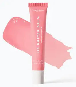 Ruby & Millie Tinted Lip Balm Pink Sugar - Hydrating Sugar Lip Balm - Moisturizing Lip Butter Balm Treatment - Pink Lip Balm 0.5 Oz